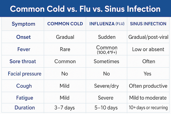 Preparing for Cold and Flu Season (from an ENT’s Perspective)