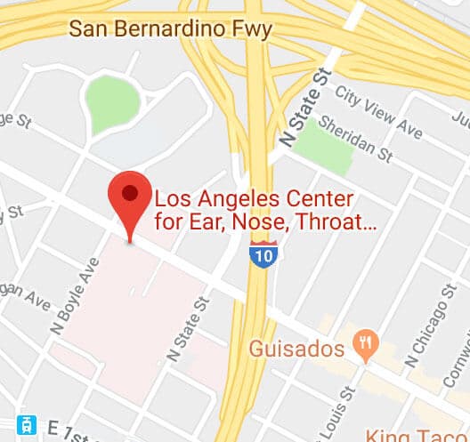 East LA map