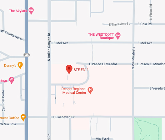 Palmdale Map